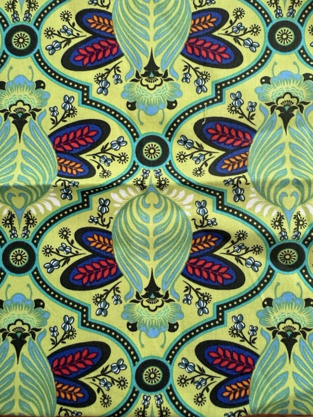 Tula Pink All Stars Bees Agave Quilting Cotton OOP FreeSpirit Fat Quarter